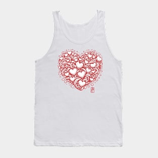 Heart for you - Valentine's Day - Heart shape - Lovers Tank Top